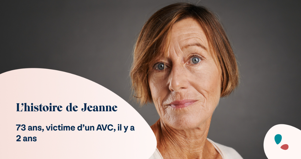 L'histoire de Jeanne, victime d'un AVC il y a 2 ans