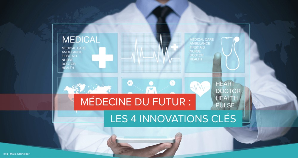Médecine du futur : les 4 innovations clés